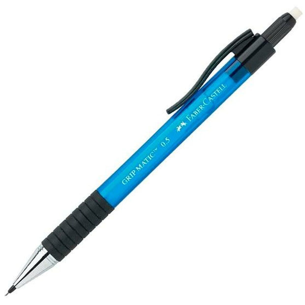 Pencil Lead Holder Faber-Castell Grip  Matic Blue 0,5 mm (10Units)