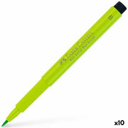 felt-tip pens Faber-Castell Pitt Artist Light Green (10Units)