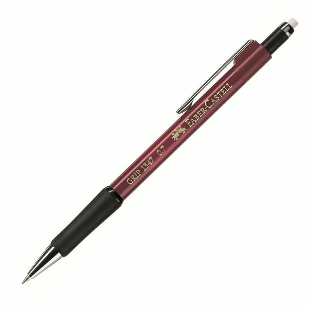 Pencil Lead Holder Faber-Castell Grip 1347 Red 0,7 mm (12 Units)