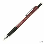 Pencil Lead Holder Faber-Castell Grip 1347 Red 0,7 mm (12 Units)