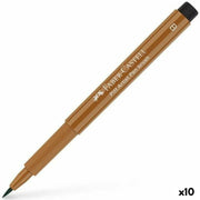 felt-tip pens Faber-Castell Pitt Artist Brown (10Units)