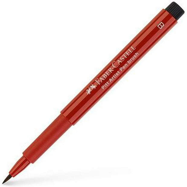 felt-tip pens Faber-Castell Pitt Artist Dark Red (10Units)