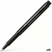felt-tip pens Faber-Castell Pitt Artist Fineliner S Black (10Units)