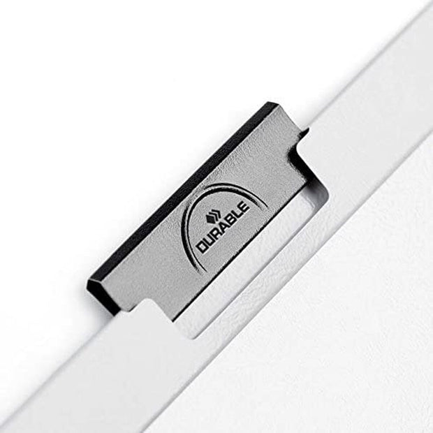 Document Folder Durable Duraclip 60 Transparent Dark blue A4