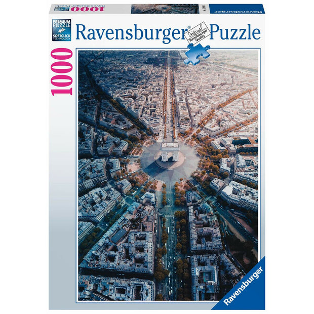 Puzzle Ravensburger Iceland: Kirkjuffellsfoss  (1000 Pieces)