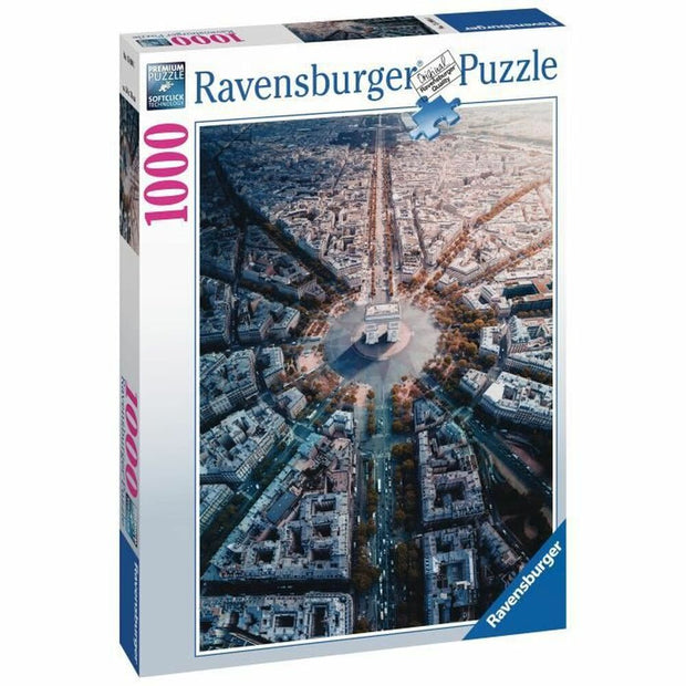 Puzzle Ravensburger Iceland: Kirkjuffellsfoss  (1000 Pieces)