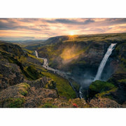 Puzzle Ravensburger Iceland: Kirkjuffellsfoss  (1000 Pieces)