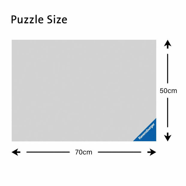 Puzzle Ravensburger Iceland: Kirkjuffellsfoss  (1000 Pieces)