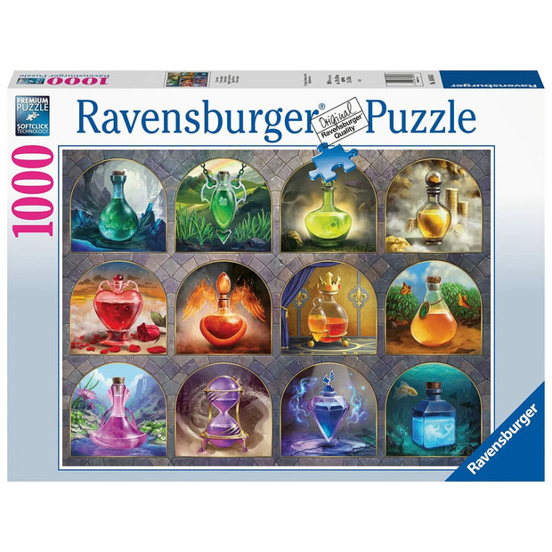 Puzzle Ravensburger Iceland: Kirkjuffellsfoss  (1000 Pieces)