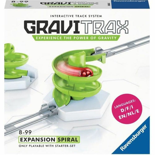 Track with Ramps Ravensburger GraviTrax Spiral Action Block