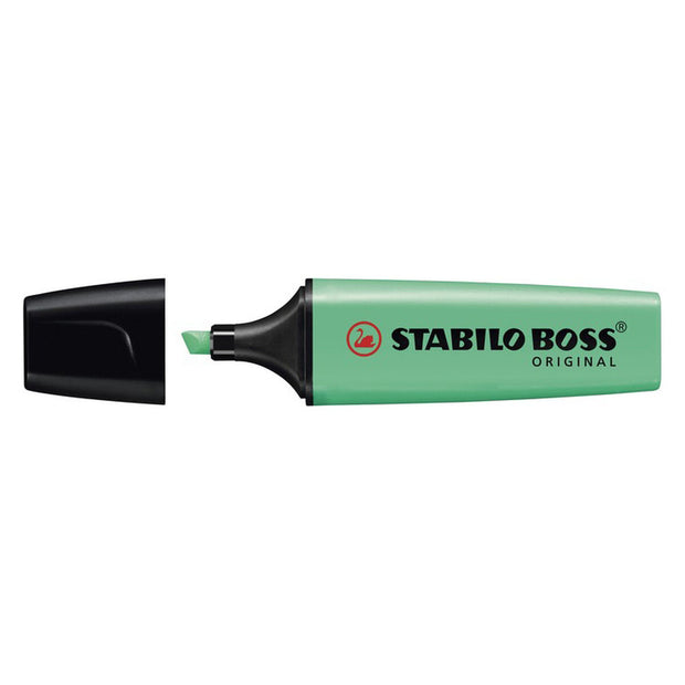 Fluorescent Marker Stabilo Boss Turquoise 10Units