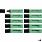 Fluorescent Marker Stabilo Boss Turquoise 10Units