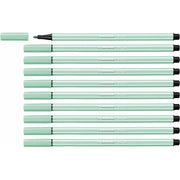 felt-tip pens Stabilo Pen 68 Ice Green 10Units