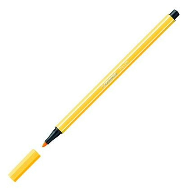 felt-tip pens Stabilo Pen 68 Yellow 10Units