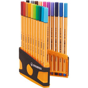 Set of Felt Tip Pens Stabilo Point 88 Case