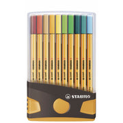 Set of Felt Tip Pens Stabilo Point 88 Case