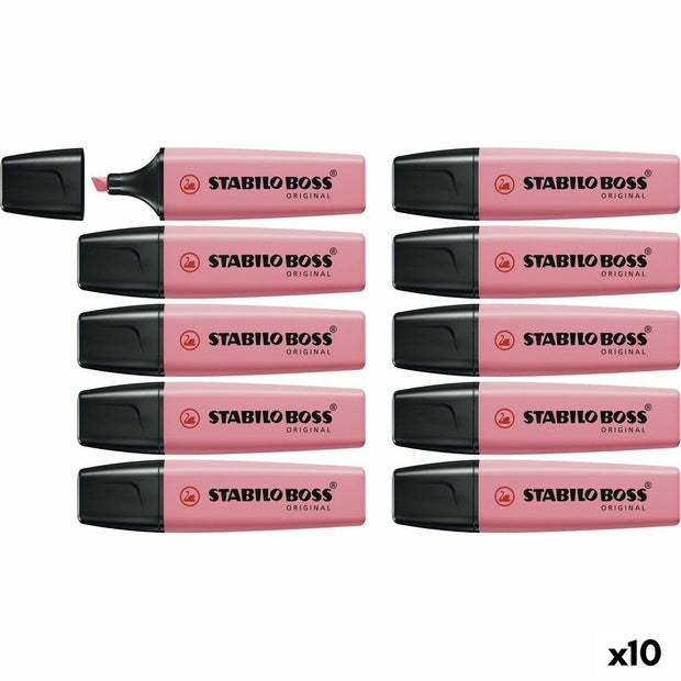 Fluorescent Marker Stabilo Boss Pink (10)