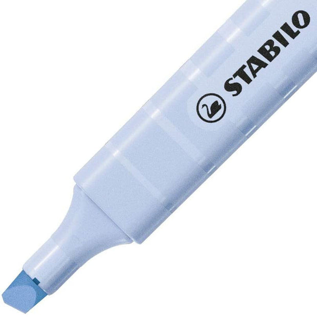 Fluorescent Marker Stabilo Swing Cool Light Blue 10Units