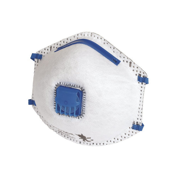 Maske Wolfcraft 4838000 Filter 3 Stücke Ventil Staubschutz FFP2