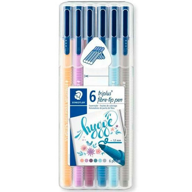 Set of Felt Tip Pens Staedtler Triplus Multicolour (10Units)