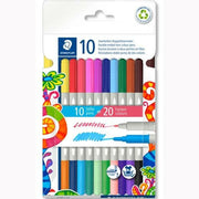 Set of Felt Tip Pens Staedtler Noris 3280 10Units