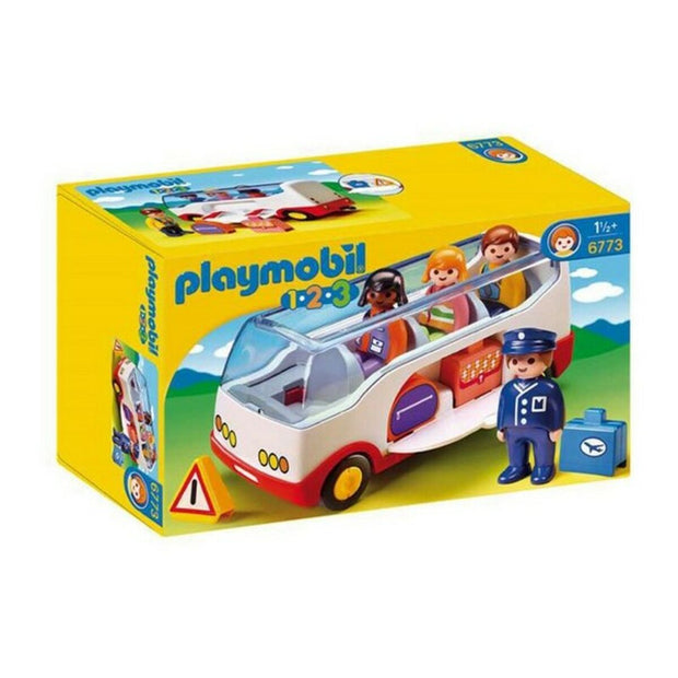 Playset 1.2.3 Bus Playmobil 6773 White