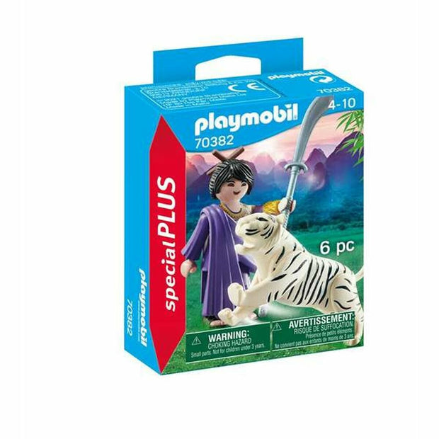 Jointed Figure Playmobil Special Plus Tiger Oriental 70382 (6 pcs)