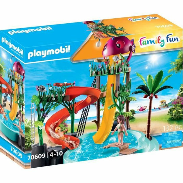 Playset Playmobil 70609 Family Fun Games Water-based activities