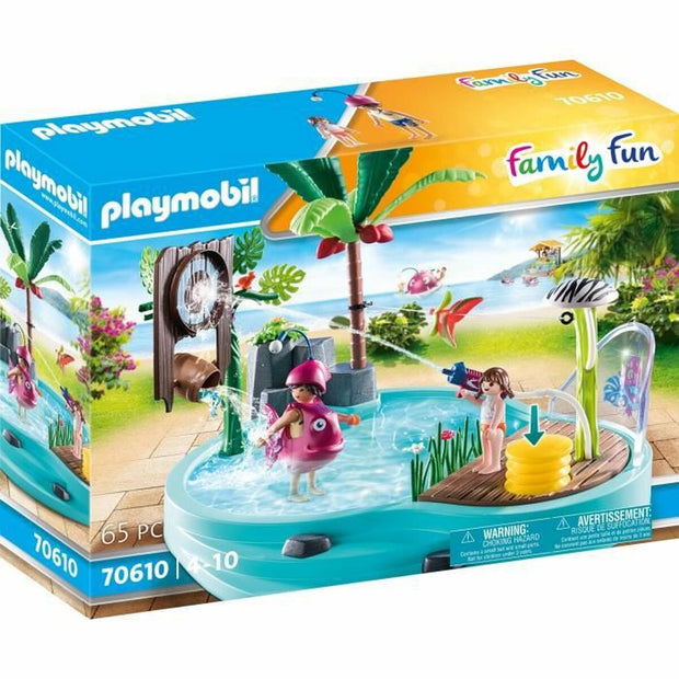 Playset Playmobil 70610 Family Fun Games Water-based activities