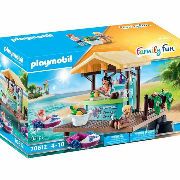 Playset Playmobil 70612 Family Fun Games Water-based activities