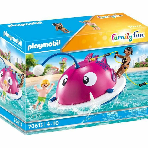 Playset Playmobil 70613 Family Fun Games Water-based activities