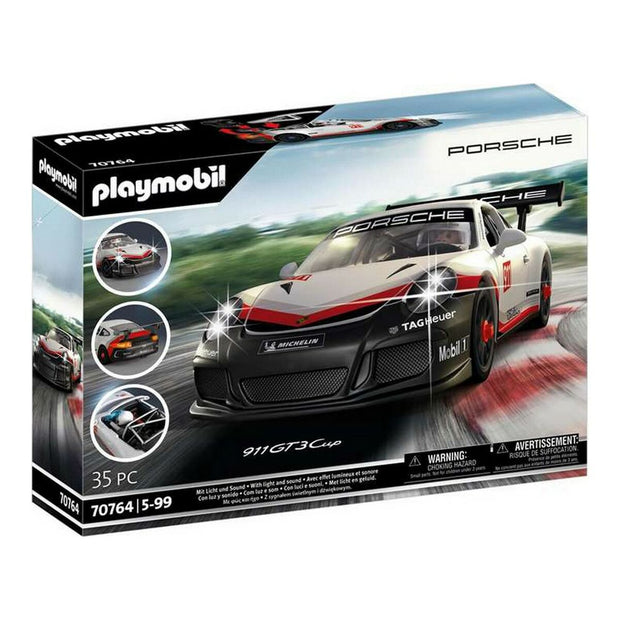 Vehicle Playset Porsche 911 GT3 Cup Playmobil 70764 (35 pcs)