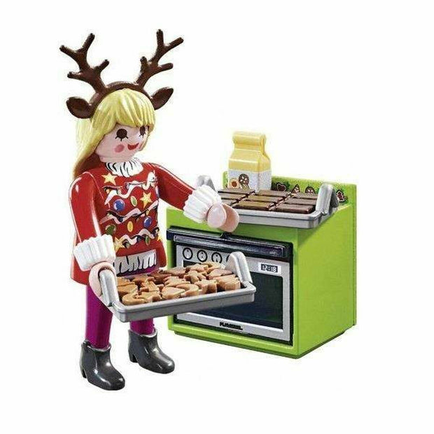 Jointed Figure Playmobil Special Plus 70877 Christmas Pastry Chef (14 pcs)