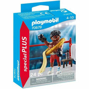 Jointed Figure Playmobil Special Plus 70879 Male Boxer Champion (24 pcs)