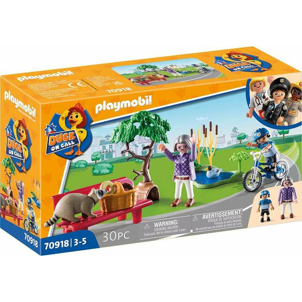 Playset Playmobil Duck on Call Action Police Officer 70918 (30 pcs)