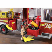 Vehicle Playset Playmobil US Tower Ladder City Action 70935 Fire Engine (113 pcs)