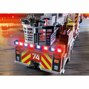 Vehicle Playset Playmobil US Tower Ladder City Action 70935 Fire Engine (113 pcs)