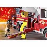 Vehicle Playset Playmobil US Tower Ladder City Action 70935 Fire Engine (113 pcs)