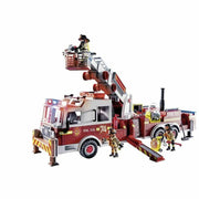 Vehicle Playset Playmobil US Tower Ladder City Action 70935 Fire Engine (113 pcs)