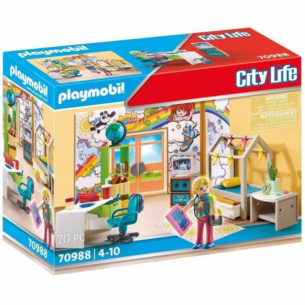 Playset Playmobil 70988 Adolescents Room