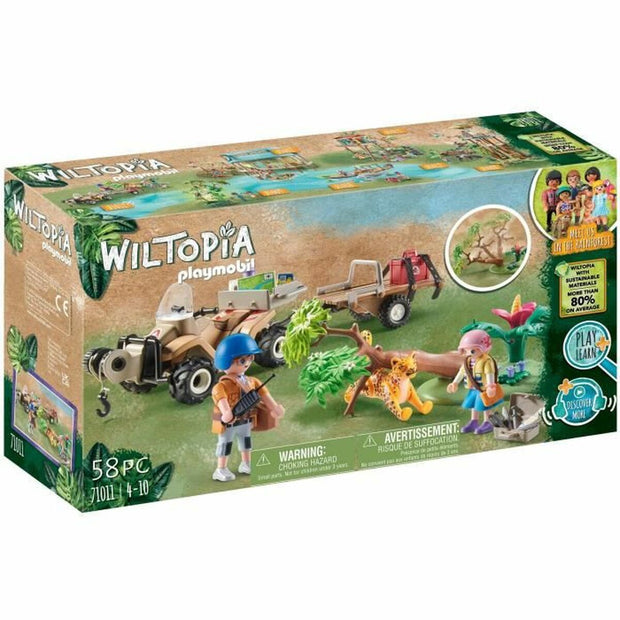 Playset Playmobil 71011 Wiltopia Car