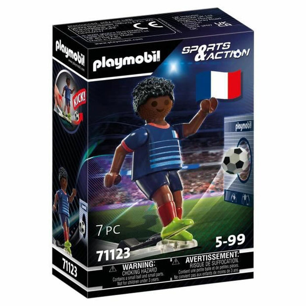 Playset Playmobil 71123 Footballer France