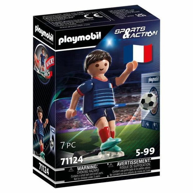 Playset Playmobil 71124 Footballer Malt