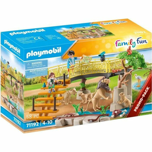 Playset Playmobil 71192 Lion animals 58 Pieces