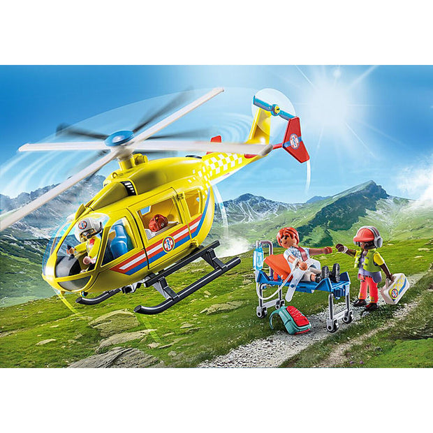 Playset Playmobil 71203 City Life Rescue Helicopter 48 Pieces