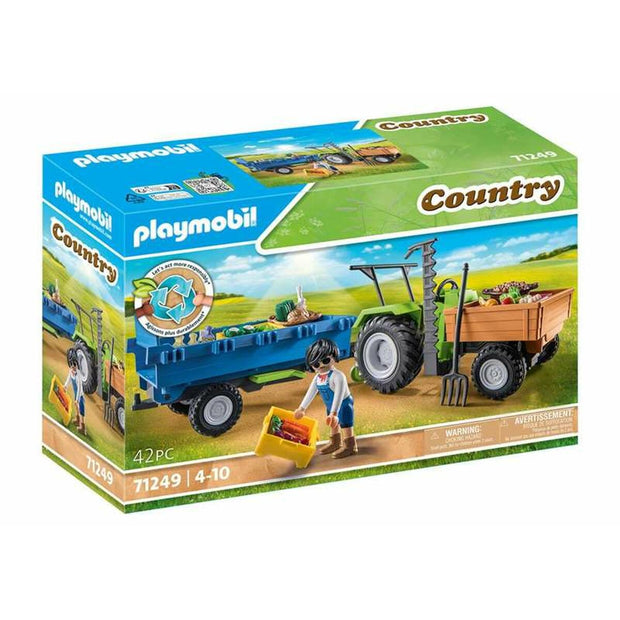 Vehicle Playset Playmobil 71249 Tractor 42 Pieces