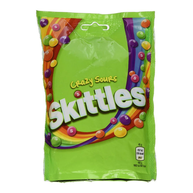 Bonbons Skittles Crazy Sour (174 g)