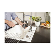 Scheuerschwamm Vileda Glitzi Inox Power Grau Edelstahl