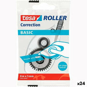 Correction Tape TESA Basic White 24 Units (5 mm x 8 m)