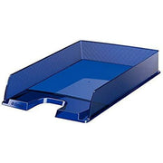 Set of organiser trays Esselte Europost Transparent Dark blue 10Units